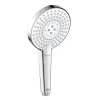 Ideal Standard Idealrain Evo Jet - Douchette Manuelle Circle 125 Mm, 3 Jets, Chrome B1759AA