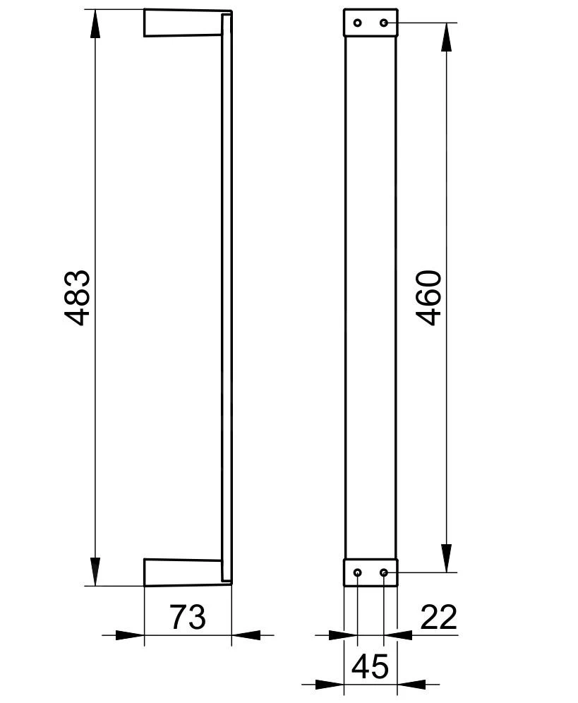 Keuco Edition 11 - Porte-serviettes Vertical, Hauteur 460 Mm, Chrome 11170010000 4 Keuco Edition 11 - Porte-serviettes Vertical, Hauteur 460 Mm, Chrome 11170010000 – Image 2