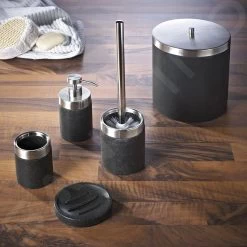 Sapho Ridder Stone - Brosse De Toilette à Poser, Noir 22010410 -Magasin De Salle De Bain 021bdd3f74a18fde3d9b5507