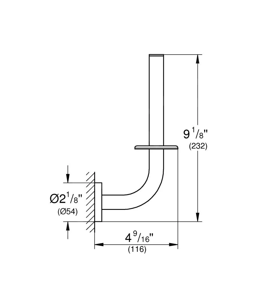 Grohe Essentials - Porte-papier De Rechange, Cool Sunrise 40385GL1 4 Grohe Essentials - Porte-papier De Rechange, Cool Sunrise 40385GL1 – Image 2