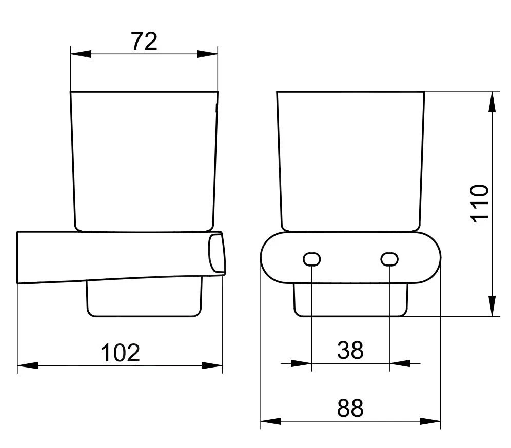 Keuco Elegance - Gobelet Brosse à Dent Et Dentifrice Avec Support, Verre Dépoli/chrome 11650019000 4 Keuco Elegance - Gobelet Brosse à Dent Et Dentifrice Avec Support, Verre Dépoli/chrome 11650019000 – Image 2