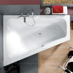Villeroy & Boch Loop&Friends - Baignoire 1350x1750x440 Mm, Gauche, Blanc UBA175LFS9LIV-01 7 Villeroy & Boch Loop&Friends - Baignoire 1350x1750x440 Mm, Gauche, Blanc UBA175LFS9LIV-01 -Magasin De Salle De Bain 04d64dfdbf465e86bbd752ae