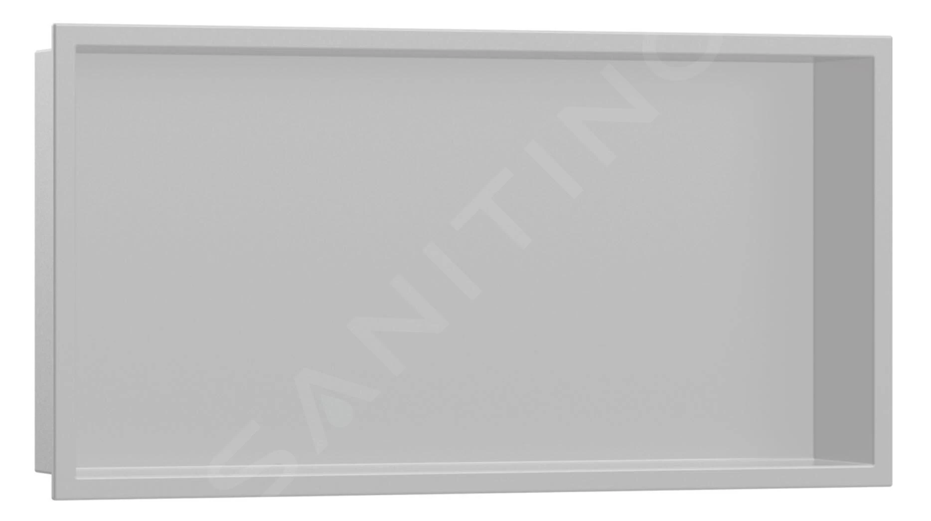 Hansgrohe XtraStoris Original - Niche Murale Avec Cadre Intégré, 300x600x100 Mm, Inox 56064800