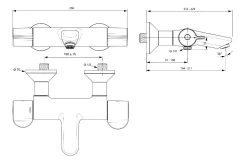 Ideal Standard Ceraplus II - Mitigeur Thermostatique De Baignoire, Chrome A6873AA 8 Ideal Standard Ceraplus II - Mitigeur Thermostatique De Baignoire, Chrome A6873AA -Magasin De Salle De Bain 0fcf38d9b5bd2cc709e6127c