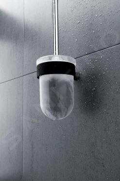 Nimco Nava - Brosse De Toilette Murale Avec Support, Noir Mat/verre Mat NA 28094WN 9 Nimco Nava - Brosse De Toilette Murale Avec Support, Noir Mat/verre Mat NA 28094WN -Magasin De Salle De Bain 114e3245d665d4eb1e881370