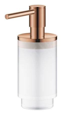 Grohe Selection - Distributeur De Savon Liquide, Verre/Warm Sunset 41028DA0 -Magasin De Salle De Bain 144cdac475a828ad96c76c4a