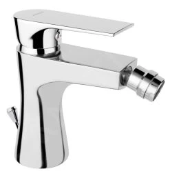 Novaservis Ferro Algeo Square - Robinetterie De Bidet Avec Vidage, Chrome 82011,0