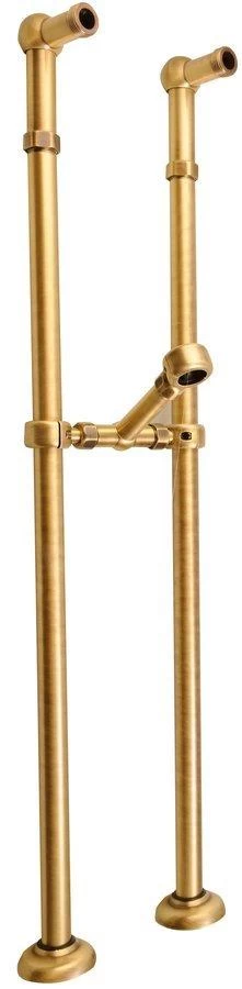 Sapho Reitano Rubinetteria Antea - Raccordement Pour Installation De Mitigeur Sur Bord De Baignoire, 2 Pièces, Bronze 9846