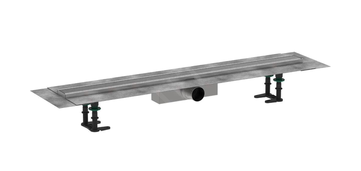 Hansgrohe RainDrain Compact - Caniveau De Douche 90 Cm, Avec Grille, Acier Inoxydable Brossé 56180800 3 Hansgrohe RainDrain Compact - Caniveau De Douche 90 Cm, Avec Grille, Acier Inoxydable Brossé 56180800