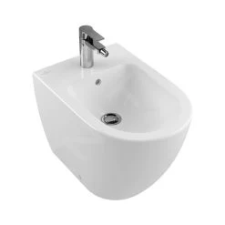 Villeroy & Boch Subway 2.0 - Bidet à Poser 560x375 Mm, CeramicPlus, Blanc Alpin 540100R1
