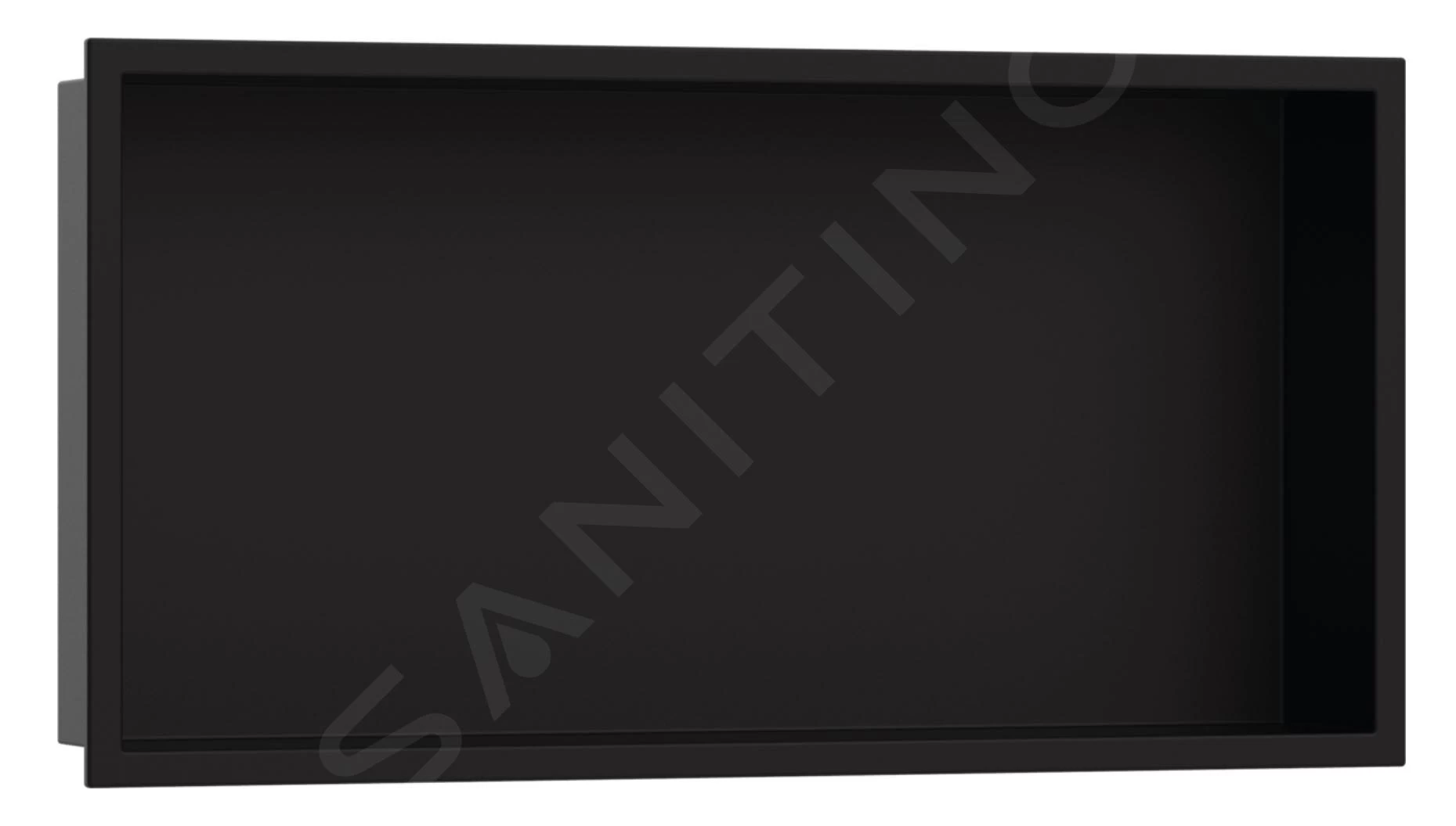Hansgrohe XtraStoris Original - Niche Murale Avec Cadre Intégré, 300x600x100 Mm, Noir Mat 56064670 3 Hansgrohe XtraStoris Original - Niche Murale Avec Cadre Intégré, 300x600x100 Mm, Noir Mat 56064670