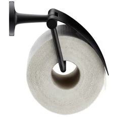 Duravit Starck T - Porte-rouleaux Avec Couvercle, Noir Mat 0099404600 -Magasin De Salle De Bain 1af83e2fe19084600d7520a1