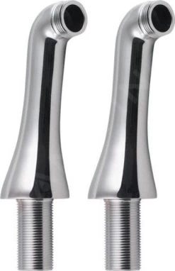 Sapho Reitano Rubinetteria Antea - Raccordement Pour Installation De Mitigeur Sur Bord De Baignoire, 2 Pièces, Chrome 9851