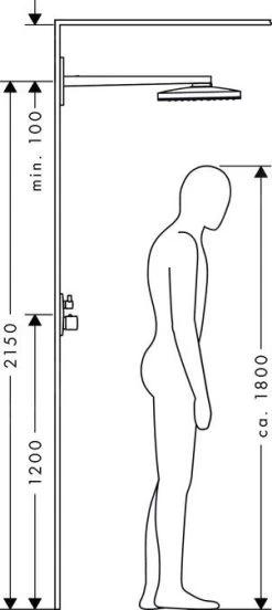 Hansgrohe Rainmaker Select - Douche De Tête 460 1 Jet Avec Bras De Douche 460 Mm, Blanc/chrome 24003400 -Magasin De Salle De Bain 1c08b188eecc0db4bb8847cb