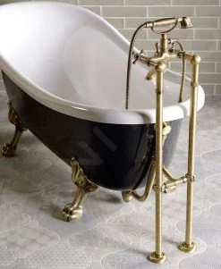 Sapho Reitano Rubinetteria Antea - Raccordement Pour Installation De Mitigeur Sur Bord De Baignoire, 2 Pièces, Bronze 9846 -Magasin De Salle De Bain 1e0570ded101f674fc18e0fd