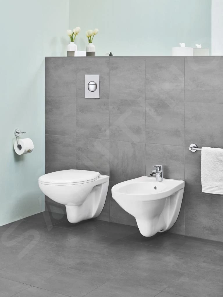 Grohe Bau Ceramic - Bidet Suspendu Avec Trop-plein, Blanc Alpin 39433000 6 Grohe Bau Ceramic - Bidet Suspendu Avec Trop-plein, Blanc Alpin 39433000 – Image 4