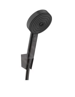 Hansgrohe Pulsify Select - Set De Pommeau De Douche, 3 Jets, Support Et Flexible De 1250 Mm, Noir Mat 24302670
