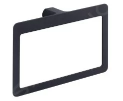 Sapho Gedy Pirenei - Porte-serviettes 230x150 Mm, Noir Mat PI7014