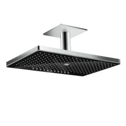 Hansgrohe Rainmaker Select - Douche De Tête 460, 3 Jets, Bras De Douche 100 Mm, Noir/chrome 24006600