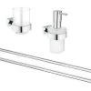 Grohe Essentials Cube - Ensemble D’accessoires Pour Salle De Bains 4 En 1, Chrome 40847001 1 Grohe Essentials Cube - Ensemble D’accessoires Pour Salle De Bains 4 En 1, Chrome 40847001 -Magasin De Salle De Bain 2b77e1662da9ae6f77d7771b