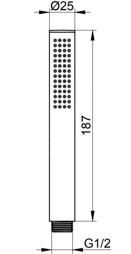 Keuco Atelier - Douchette à Main, Chrome 56080010100 4 Keuco Atelier - Douchette à Main, Chrome 56080010100 – Image 2