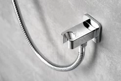 Sapho Jumper - Support De Douchette Avec Débouché, Chrome JM540 -Magasin De Salle De Bain 2d1f840a9dc38d691a3a1e87