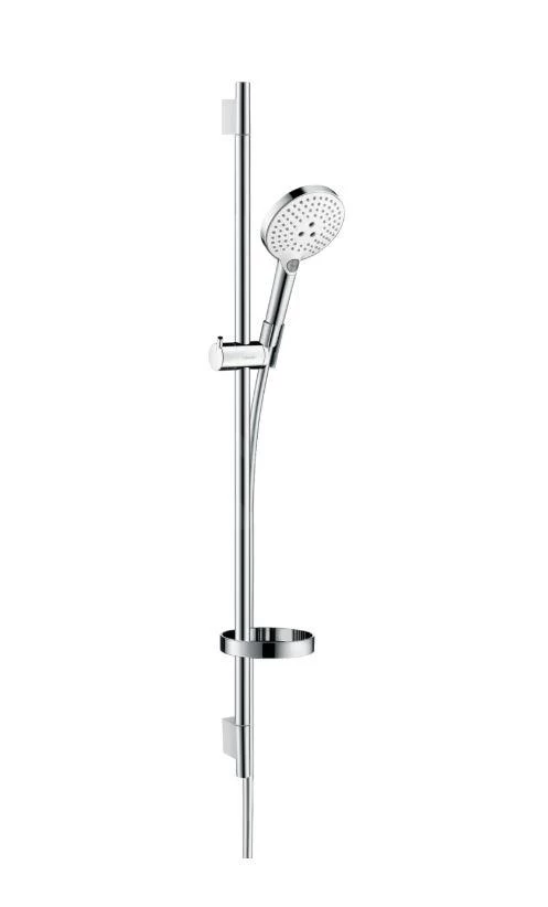 Hansgrohe Raindance Select S - Set De Douche 120, 3 Jets, EcoSmart 9 L/min, Blanc/chrome 26633400 3 Hansgrohe Raindance Select S - Set De Douche 120, 3 Jets, EcoSmart 9 L/min, Blanc/chrome 26633400