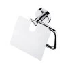 Kielle Aura - Porte-papier Toilette Avec Couvercle, Chrome 40402020 -Magasin De Salle De Bain 30a0af57331f07058b7125f6