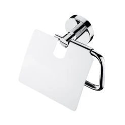 Kielle Aura - Porte-papier Toilette Avec Couvercle, Chrome 40402020