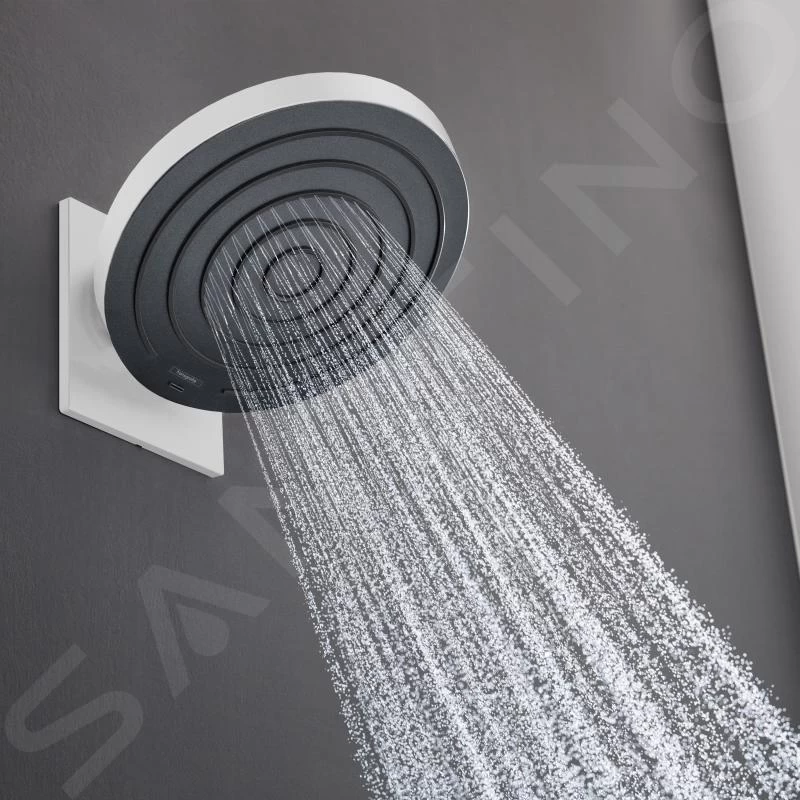 Hansgrohe Pulsify S - Douche De Tête 260 Avec Raccordement, 2 Jets, Blanc Mat 24150700 6 Hansgrohe Pulsify S - Douche De Tête 260 Avec Raccordement, 2 Jets, Blanc Mat 24150700 – Image 4