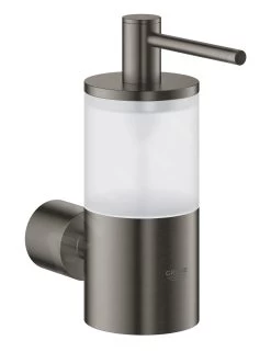 Grohe Atrio - Distributeur De Savon Liquide, Hard Graphite Brossé 40306AL3 -Magasin De Salle De Bain 328e502c98fde470ddde16ad