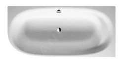 Duravit Cape Cod - Baignoire D&apos;angle 1900x900 Mm, Version Droite, Blanc 700363000000000