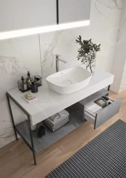 Ideal Standard Connect Air - Mitigeur De Lavabo Slim, Silver Storm A7027GN -Magasin De Salle De Bain 377c4101a4e1a3a6bdb8afcd