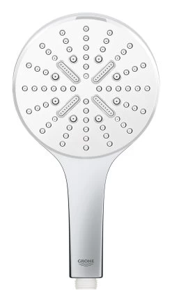 Grohe Rainshower SmartActive - Douche De Tête 130 9,5 L/min, 3 Jets, Blanc Lunaire 26574LS0 -Magasin De Salle De Bain 3abf3d1dd4138ec02da5456e