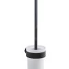 Sapho Accessoires De Salle De Bains Gedy - Brosse De Toilette Avec Support Mural, Noir Mat/verre Satiné PI330314 -Magasin De Salle De Bain 3b3736aa678c3d8a29fbbd1b