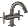 Grohe Atrio - Mitigeur De Bidet Avec Vidage, Dimension M, Hard Graphite Brossé 24027AL3