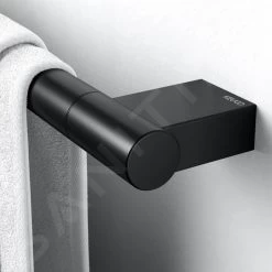 Keuco Reva - Porte-serviettes, Longueur De 800 Mm, Noir Mat 12801370800 -Magasin De Salle De Bain 3e9af362c4e76d516762194a