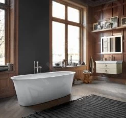 Duravit White Tulip - Baignoire îlot, 1800x900 Mm, ClickClack, Blanc 700469000000000 -Magasin De Salle De Bain 3f6855c2aa12dbd6c4535167 1