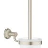 Grohe Essentials Authentic - Set De Nettoyage De Toilettes, Nickel Brossé 40658EN1