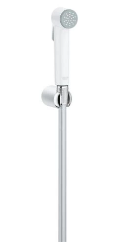Grohe Tempesta-F - Douchette De Bidet Avec Support Et Flexible De 1,25 M, Chrome/ Blanc 27812IL1