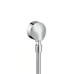 Hansgrohe Coudes - Raccordement Du Flexible Fixfit E Avec Clapet Anti-retour Et Rotule, Chrome 27505000