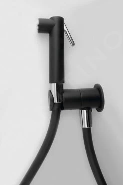 Sapho Robinets Non Mélangeur - Robinet Mural Avec Douchette De Bidet, Rond, Noir Mat SG107NE -Magasin De Salle De Bain 4383d373694eb5d92ea961bf