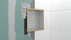 Hansgrohe XtraStoris Individual - Niche Murale Avec Cadre Design, 300x300x100 Mm, Inox Brossé / Bronze Brossé 56097140 -Magasin De Salle De Bain 468e85fdf9aab33dc177d6bf