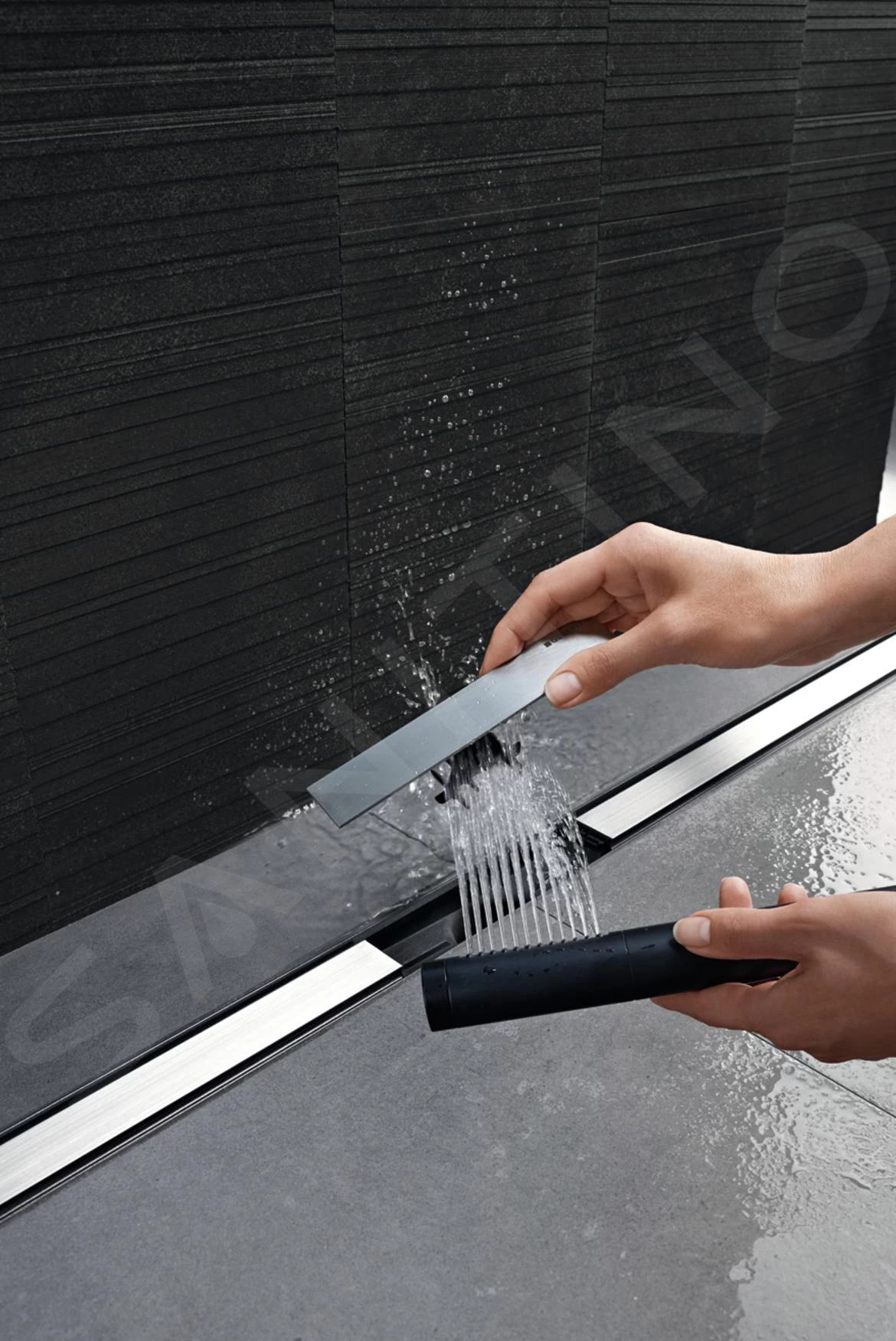 Geberit CleanLine - Canivelle De Douche En Inox 80, 300-1300 Mm, Chrome Noir / Chrome Brossé 154.441.QC.1 7 Geberit CleanLine - Canivelle De Douche En Inox 80, 300-1300 Mm, Chrome Noir / Chrome Brossé 154.441.QC.1 – Image 5