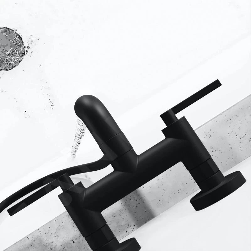 Kludi Nova Fonte - Mitigeur De Baignoire, Noir Mat 205403915 5 Kludi Nova Fonte - Mitigeur De Baignoire, Noir Mat 205403915 – Image 3