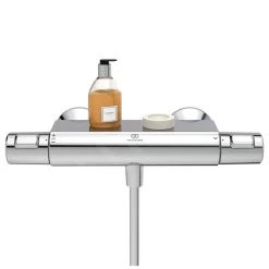 Ideal Standard CeraTherm - Tablette Pour Mitigeur De Douche, Chrome A7215AA -Magasin De Salle De Bain 4d2a897cf54187c7e6e51d5e