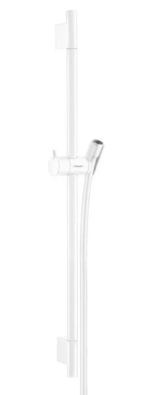 Hansgrohe Unica'S - Barre De Douche 650 Mm Avec Flexible, Blanc Mat 28632700 3 Hansgrohe Unica'S - Barre De Douche 650 Mm Avec Flexible, Blanc Mat 28632700