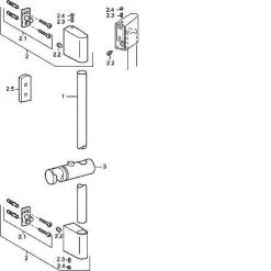 Hansa Purejet - Barre De Douche 900 Mm, Chrome 04550200 -Magasin De Salle De Bain 509e3f9570ff3bba70a9d46f