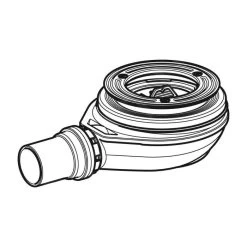 Geberit Accessoires - Bonde De Receveur De Douche, Garde D&apos;eau 30 Mm 150.581.00.1 -Magasin De Salle De Bain 53e1301219867e3f751136d1