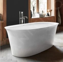 Duravit White Tulip - Baignoire îlot, 1600x800 Mm, ClickClack, Blanc 700468000000000 -Magasin De Salle De Bain 565f54e864c0f867d2f5f71f